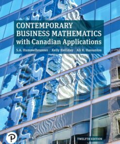 Solution Manuals For Contemporary Business Mathematics with Canadian Applications