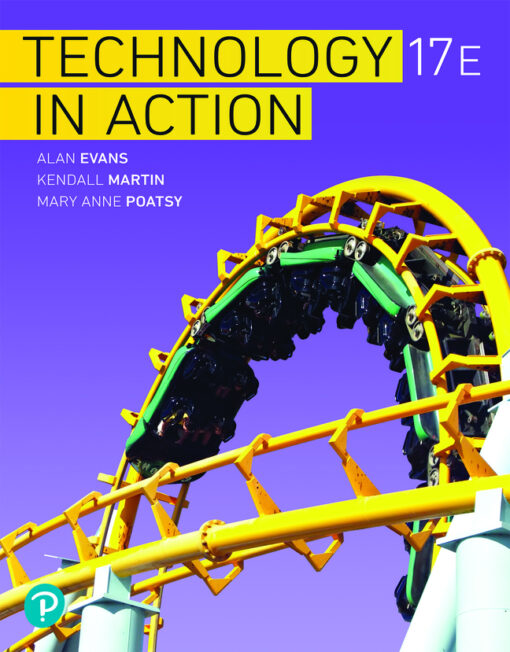 Test Bank For Technology In Action, 17th Edition Alan Evans