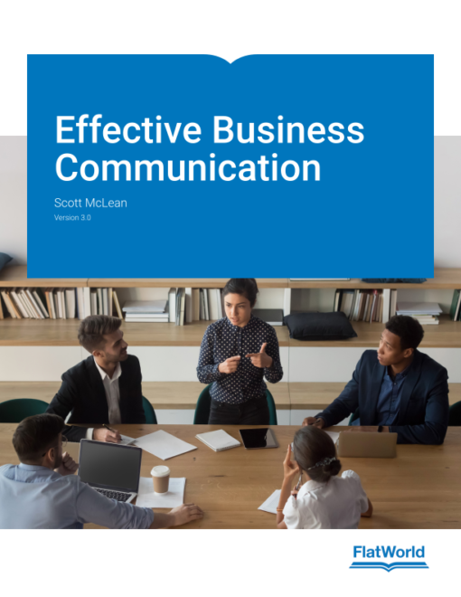 Solution Manual For Effective Business Communication v3.0 By Scott McLean