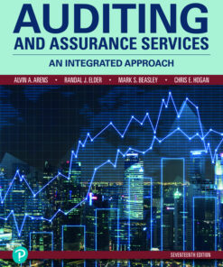 Auditing and Assurance Services, 17th Edition Alvin A Arens