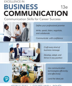 Test Bank Excellence in Business Communication John Thill