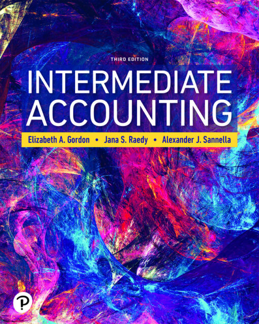 Intermediate Accounting Elizabeth A. Gordon