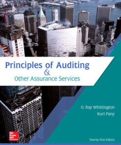 Principles of Auditing & Other Assurance Services 21st Edition