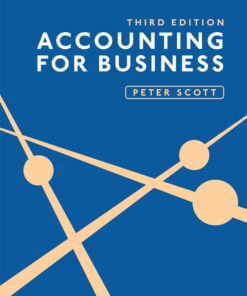 Test Bank For Accounting for Business 3 edition Scott