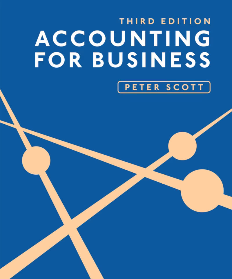Test Bank For Accounting for Business 3 edition Scott