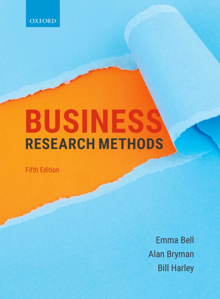 Business Research Methods 5e Bell