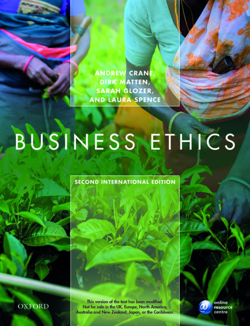 Test Bank Business Ethics 2E Crane,