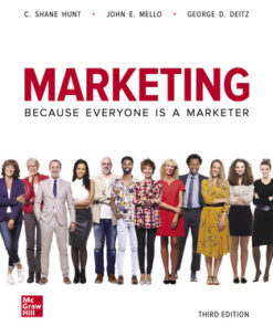 Solution Manual For Marketing 3rd Edition By Shane Hunt