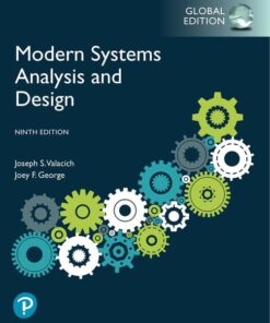 Test Bank For Modern Systems Analysis and Design, 9th edition Joseph S Valacich