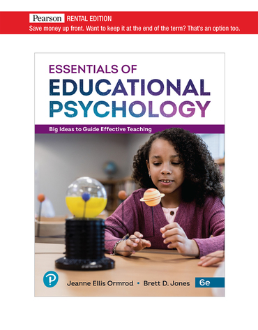 Test Bank For Essentials of Educational Psychology: Big Ideas To Guide Effective Teaching, 6th Edition Jeanne Ellis Ormrod