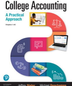 Test Bank For College Accounting, 15th Edition Jeffrey Slater
