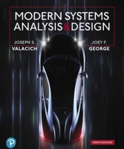 Test Bank For Modern Systems Analysis and Design, 9th edition Joseph S Valacich