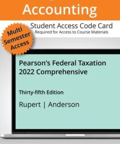 Pearson's Federal Taxation 2023 Comprehensive