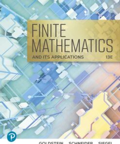 Finite Mathematics & Its Applications