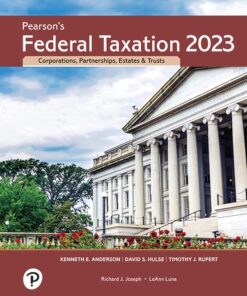 Pearson's Federal Taxation 2023 Corporations