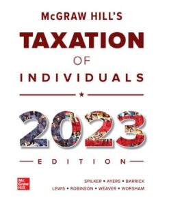 taxation of individuals 2023 edition, 14th edition