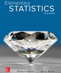 elementary statistics 3rd Edition navidi