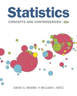 statistics: concepts and controversies 10th