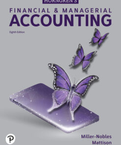 Horngren's Financial & Managerial Accounting