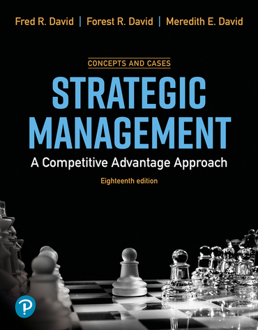 strategic management and competitive advantage :concept and cases