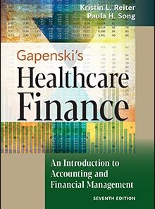 gapenski's healthcare finance an introduction to accounting