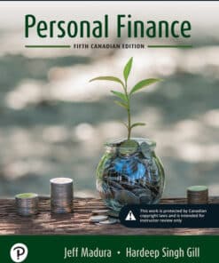 Personal Finance, Fifth Canadian Edition 5th edition Jeffry D. Madura