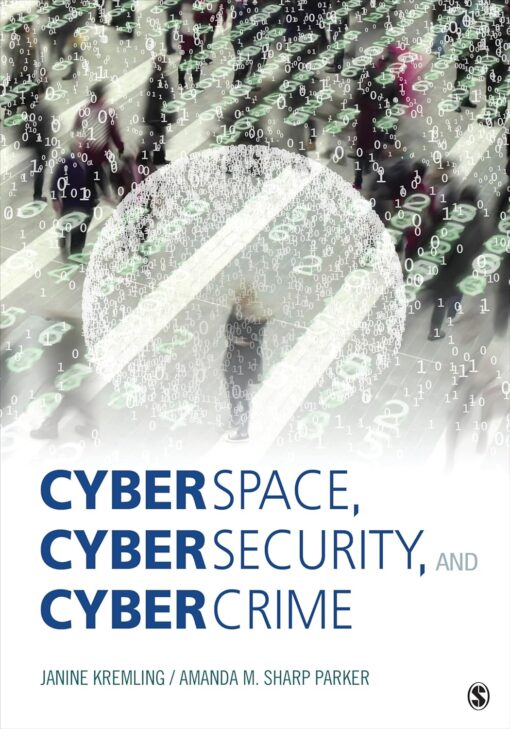 Book cover featuring the title 'Cyber Space, Cyber Security, and Cyber Crime' with a digital background.
